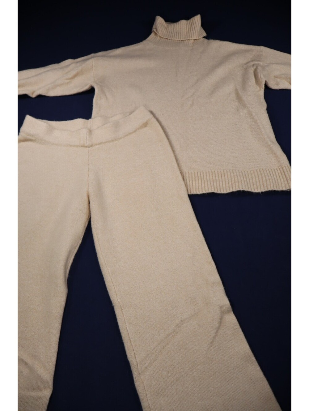 Brave Soul London Women's Beige Sweater and Pants set